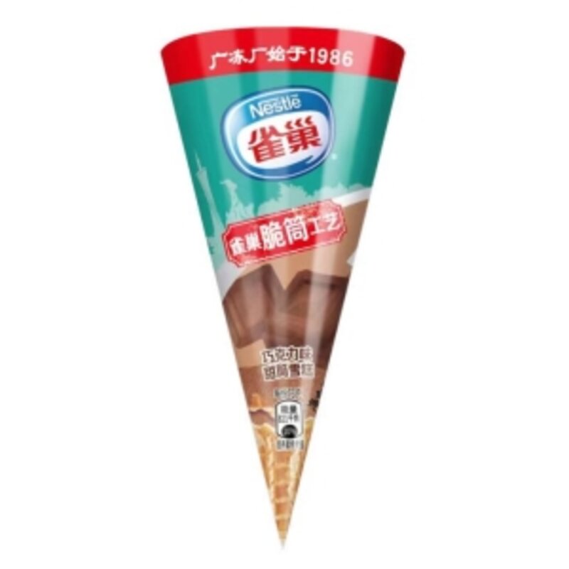 雀巢甜筒雪糕批发巧克力味 73g 12支