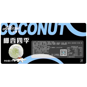 艾丽雪椰香四季餐饮冰淇淋3.0kg 6L