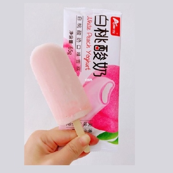 奧雪白桃酸奶  65g  40支(图1)