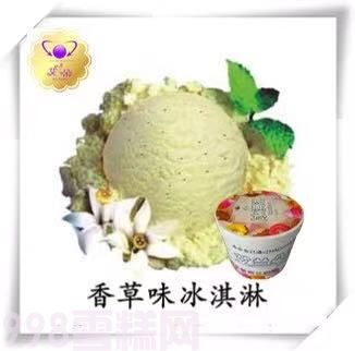 艾兰朵餐饮大桶雪糕香草味冰淇淋3.5kg 7L(图1)