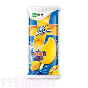蒙牛冰+芒果口味雪糕批发 75g 40支(图1)